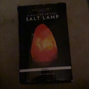 This is a salt lamp